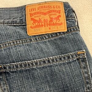 Levi's Men's Blue Jeans 559 size 36x30